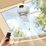 Ventilateur de plafond portable