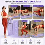 Planche Pilates 8-en-1 | DomiFit™