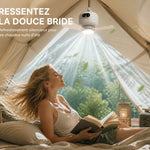 Ventilateur de plafond portable